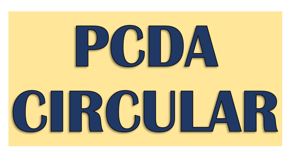 PCDA Circular 635