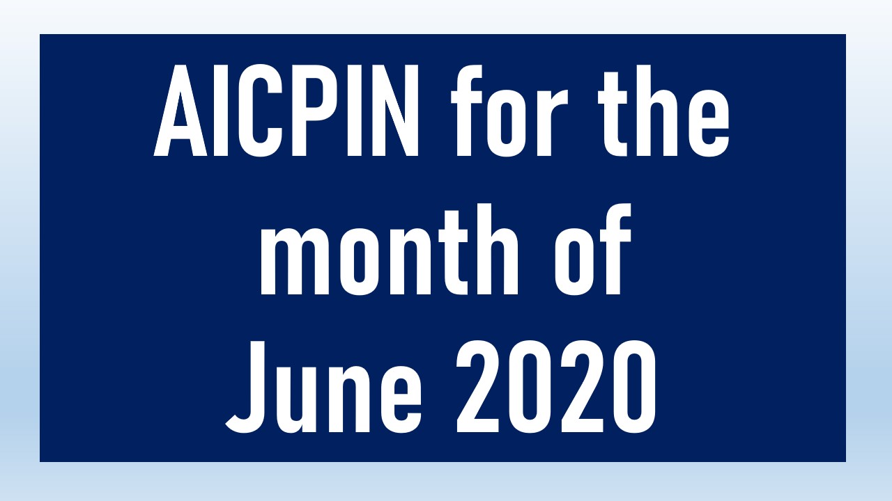 AICPIN June 2020