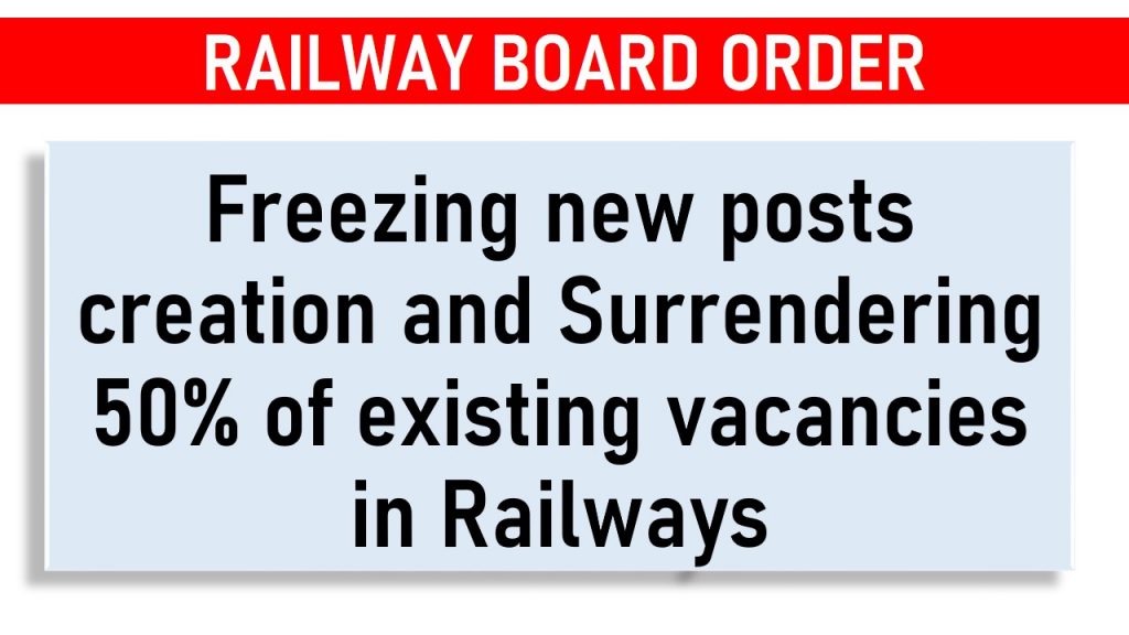 Freezing new posts creation in Railways