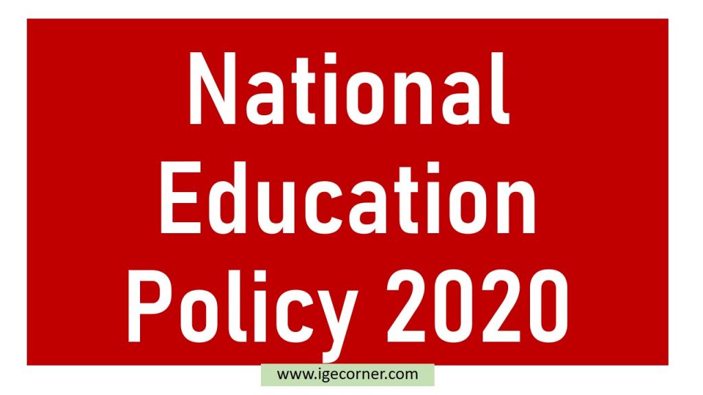 National Education Policy 2020 hindi