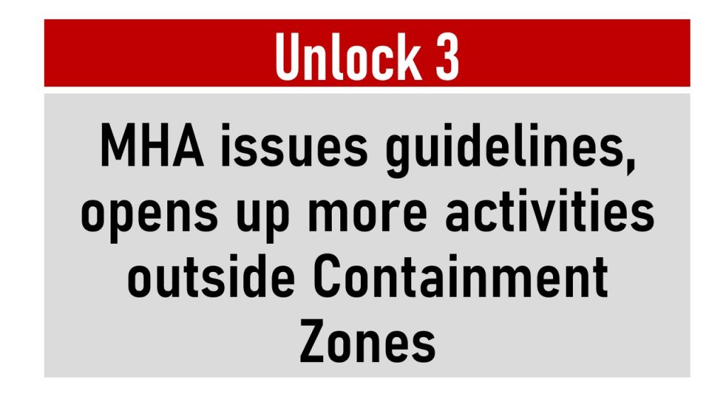 unlock 3 guidelines