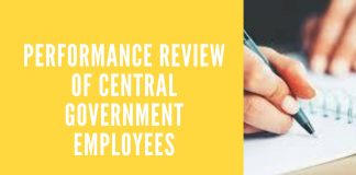 Performance review of Central Government Employees