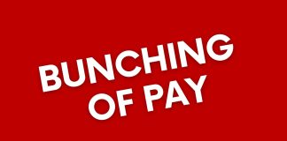 Bunching of pay