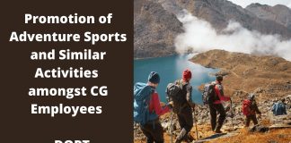 Adventure Sports for Central Govt Employees