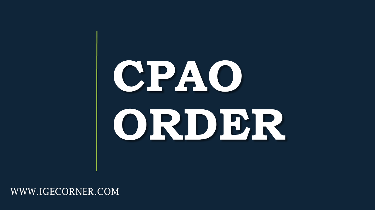 Processing Of Pension/Family Pension Cases Where Arrears Of Pension Are Paid Before The Finalization Of Pension/family Pension Case: CPAO