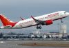 Air India LTC Fare List for January 2022