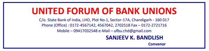 UFBU Bank Strike Notice