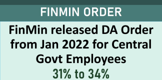 DA Order from Jan 2022