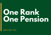 Revision of pension under OROP