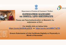 Submission of Digital Life Certificate